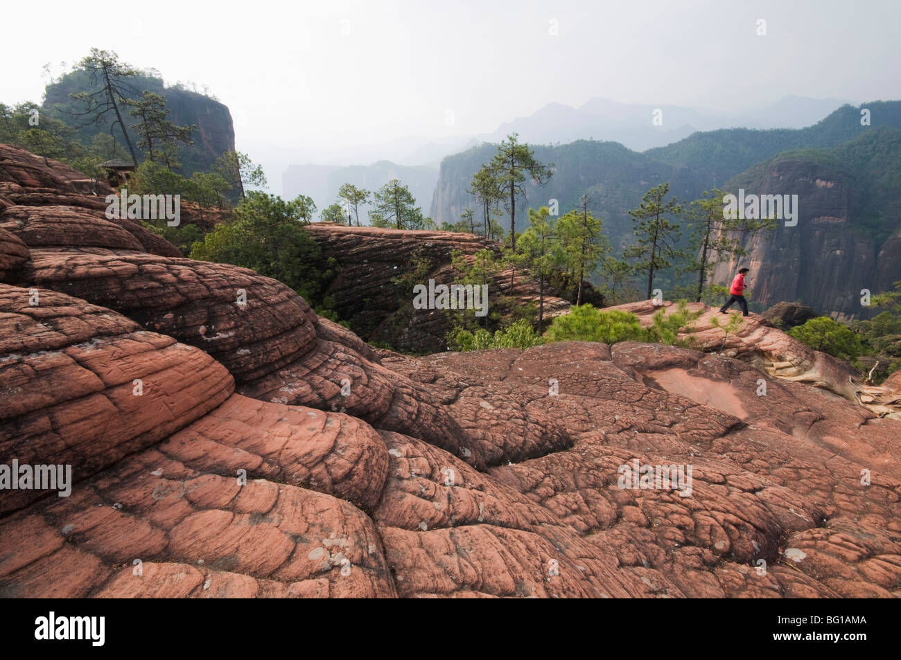 1000 Tartarughe Montagna in parallelo Tre Gole del Parco Nazionale, sito Patrimonio Mondiale dell'UNESCO, la città di depilazione, nella provincia dello Yunnan in Cina Foto Stock