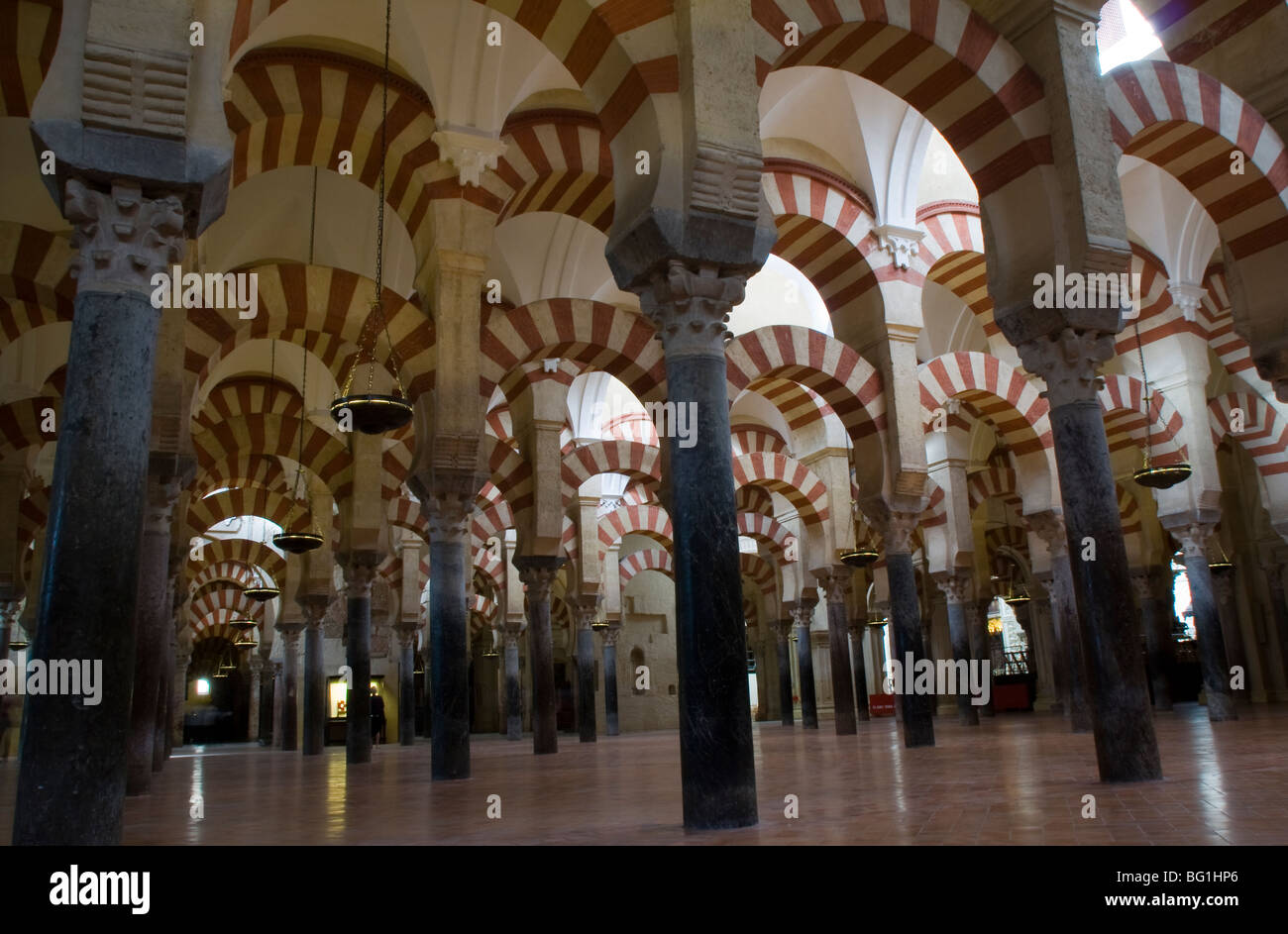 Moschea-cattedrale di Cordoba (Mezquita Catedral de Córdoba), Spagna Foto Stock