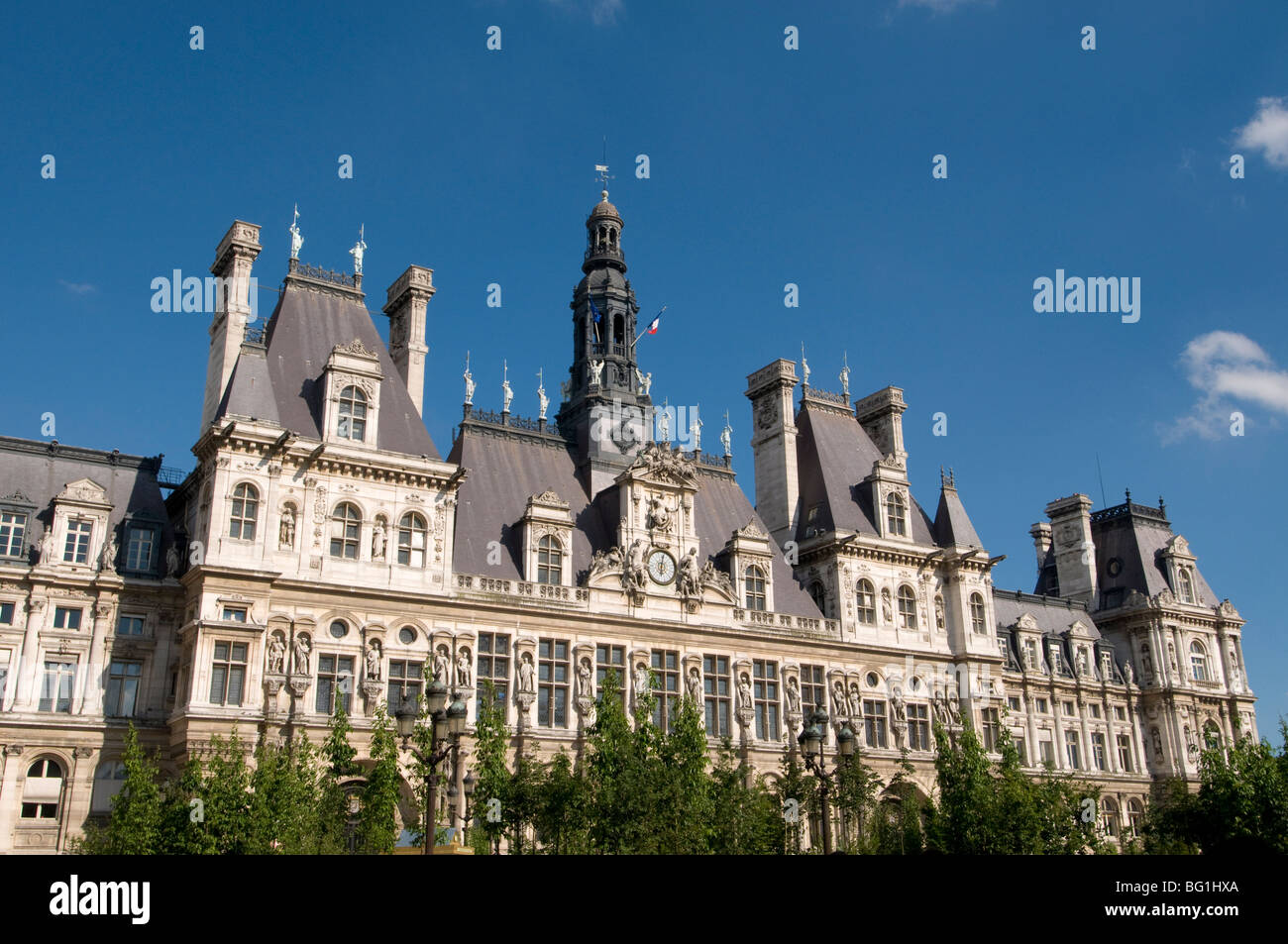 Hotel de Ville, Parigi, Francia, Europa Foto Stock