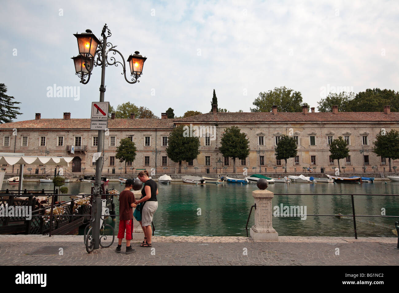 Peschiera - Lago di Garda - Garda Trentino Foto Stock