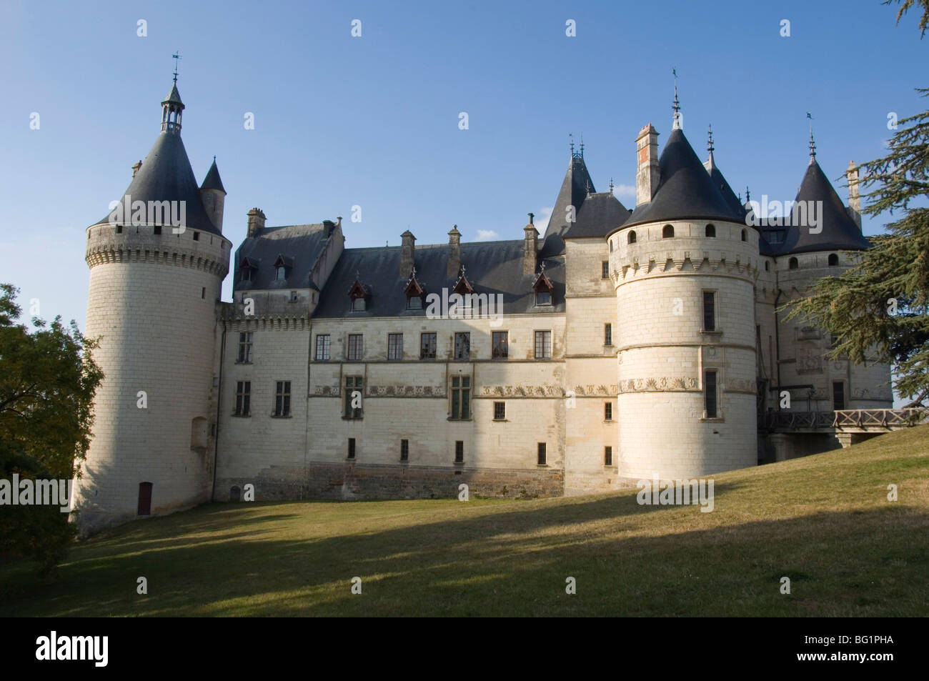 Chateau de Chaumont, Loir-et-Cher, Valle della Loira, in Francia, in Europa Foto Stock