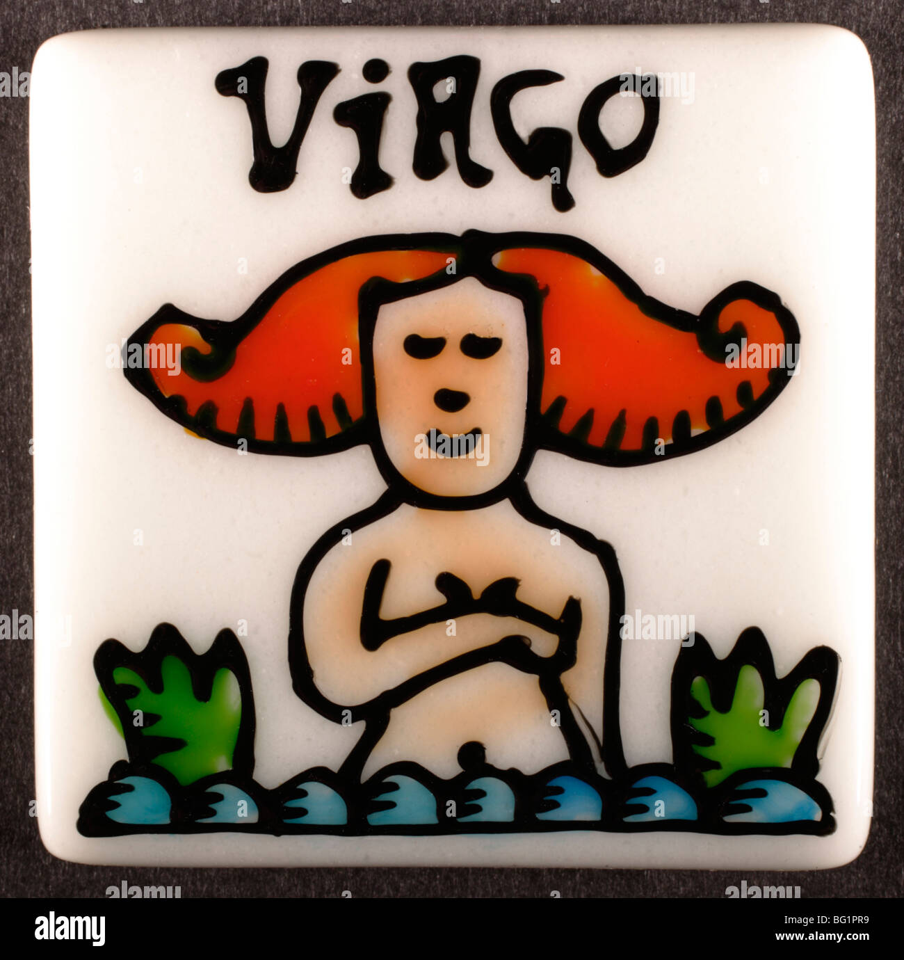 Oroscopo,Virgo segno zodiacale (24.08.-23.09.),Viago Foto Stock