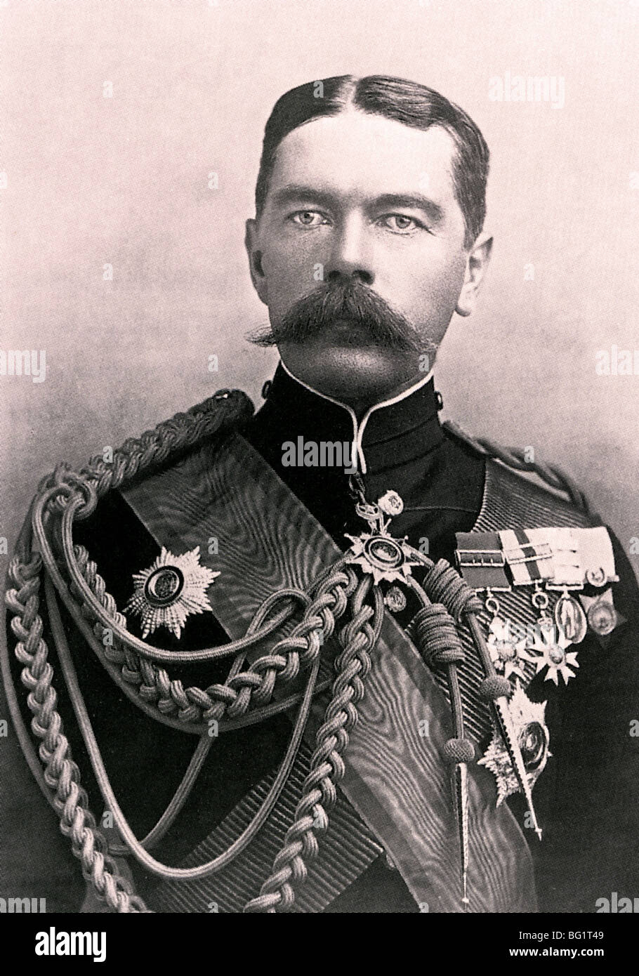 HORATIO HERBERT Lord Kitchener soldato britannico e più (1850-1916) Foto Stock