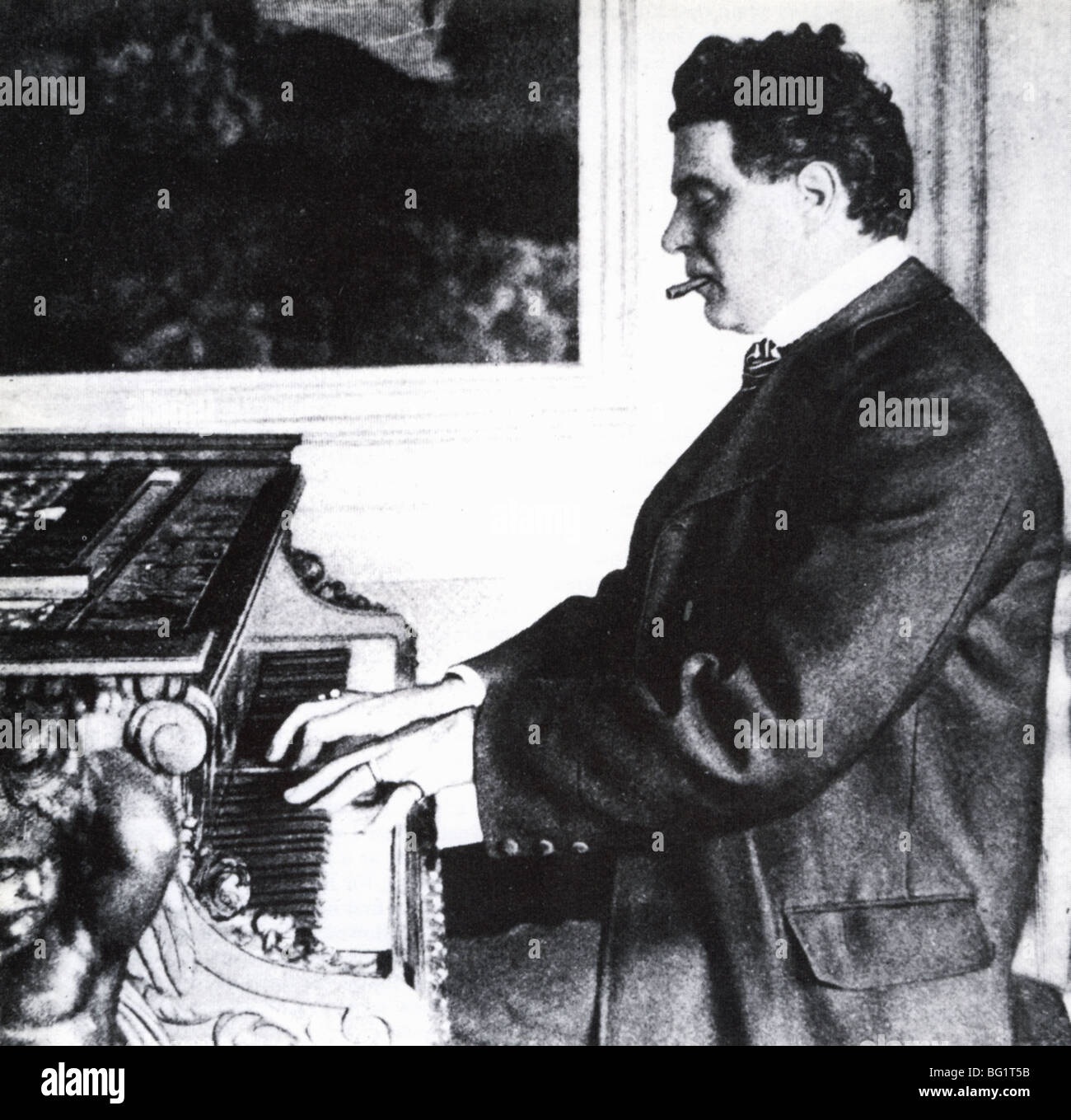 PIETRO MASCAGNI Italiano compositore operistico 1863-1945 Foto Stock