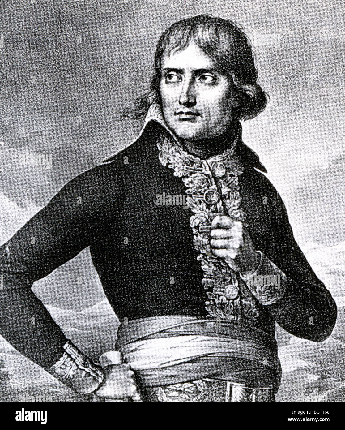 Napoleone Bonaparte (1769-1821) - imperatore francese qui in circa 1795 Foto Stock