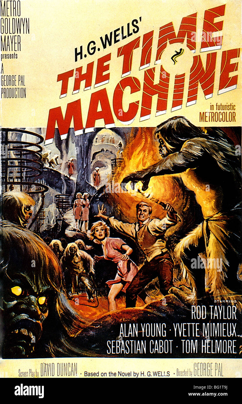 La macchina del tempo - Poster per il 1960 Lowe's film Inc Foto Stock