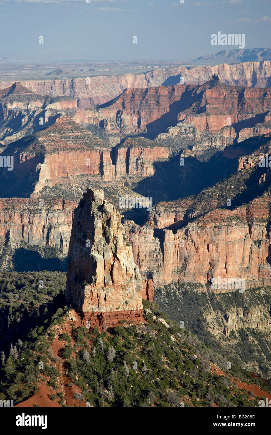 Montare Hayden dal punto imperiale, il Parco Nazionale del Grand Canyon, Sito Patrimonio Mondiale dell'UNESCO, Arizona, Stati Uniti d'America Foto Stock