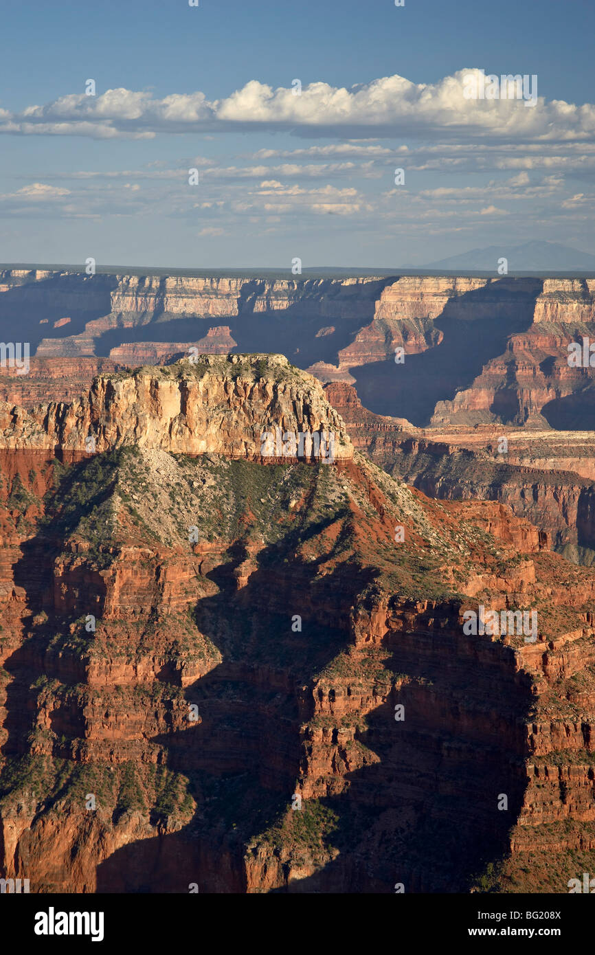 Punto Sublime, North Rim, il Parco Nazionale del Grand Canyon, Sito Patrimonio Mondiale dell'UNESCO, Arizona, Stati Uniti d'America Foto Stock