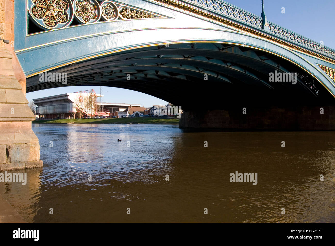 Trent Bridge in Nottingham, Inghilterra ,REGNO UNITO Foto Stock