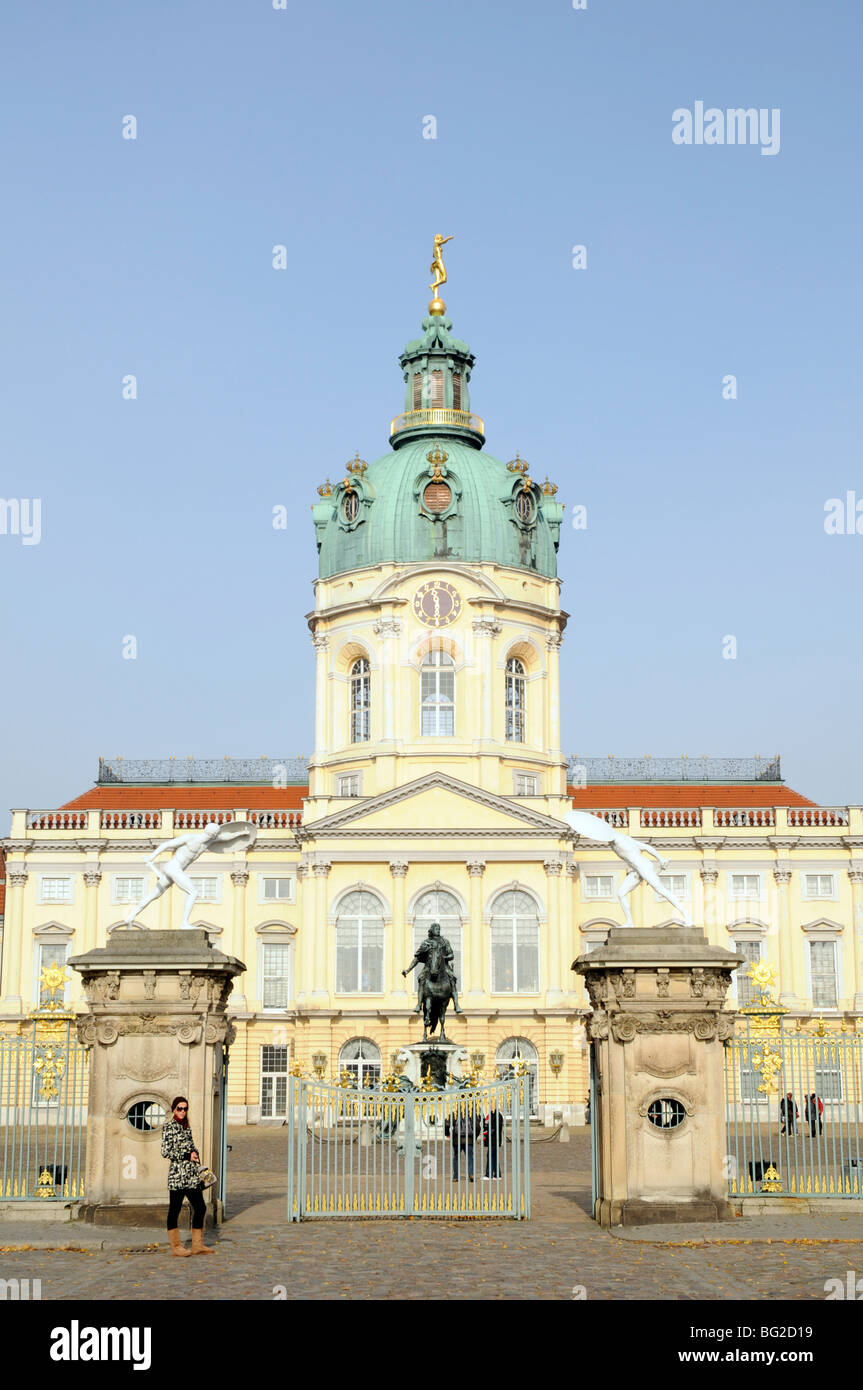 Schloss Charlottenburg di Berlino, Germania. Foto Stock