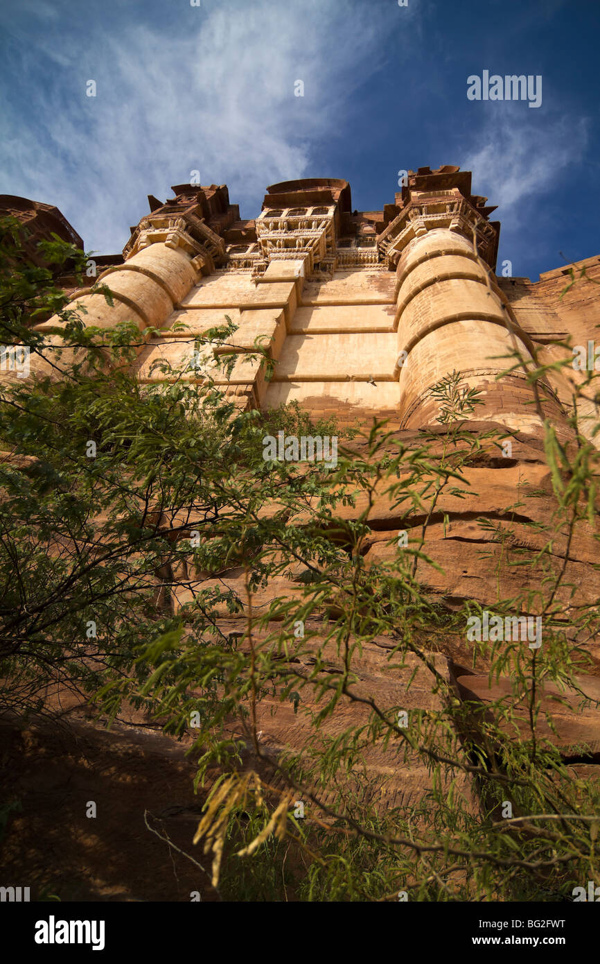 Forte Mehrangarh, Jodhpur, Rajasthan, India Foto Stock