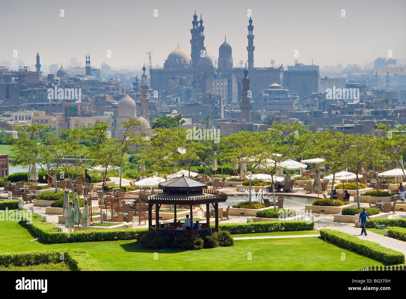 Al Azhar Park e area islamica al Cairo, Egitto, Africa Settentrionale, Africa Foto Stock