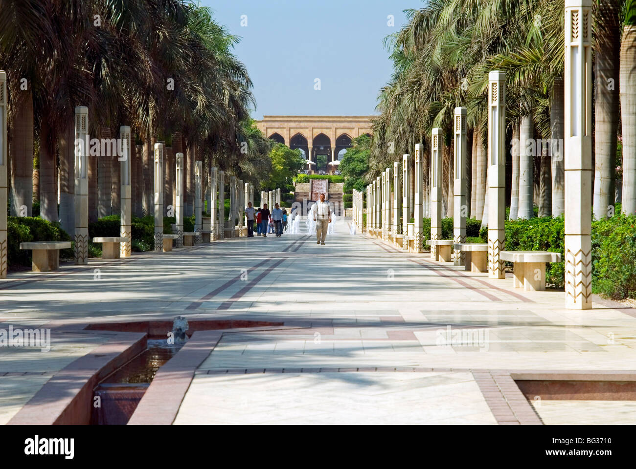 Al Azhar Park, il Cairo, Egitto, Africa Settentrionale, Africa Foto Stock