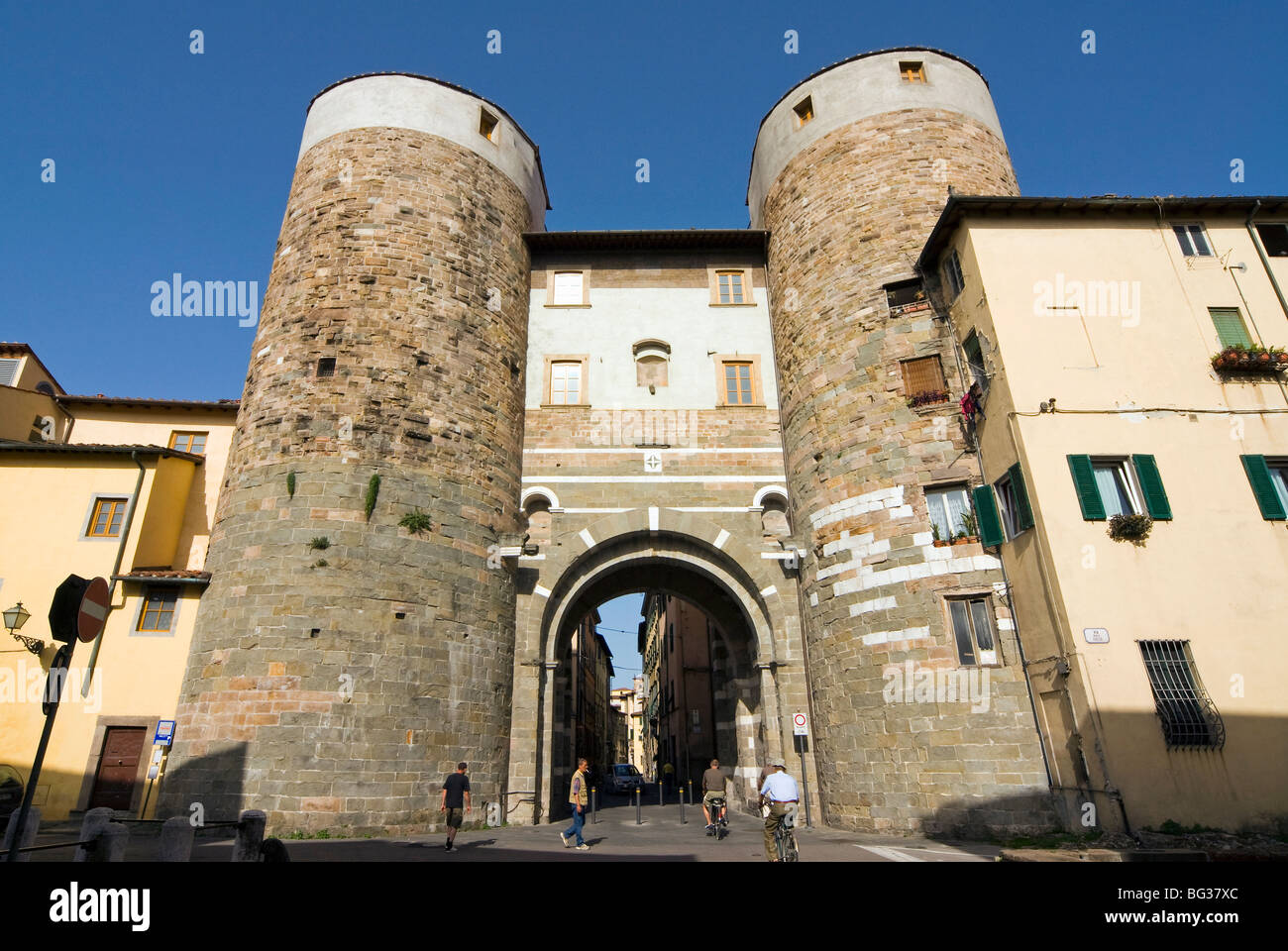 Porta San Gervasio, Lucca, Toscana, Italia, Europa Foto stock - Alamy