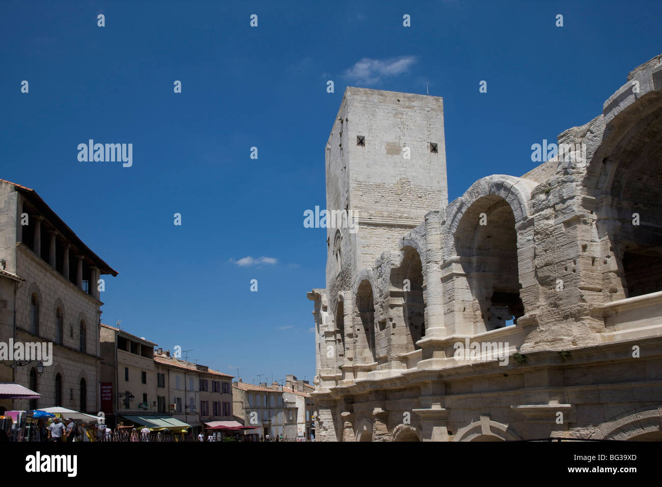Arles, Bouches du Rhone, Provence, Francia Foto Stock