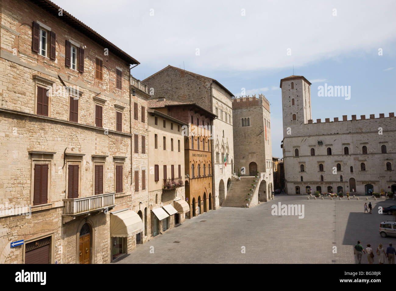 Todi, Umbria, Italia, Europa Foto Stock
