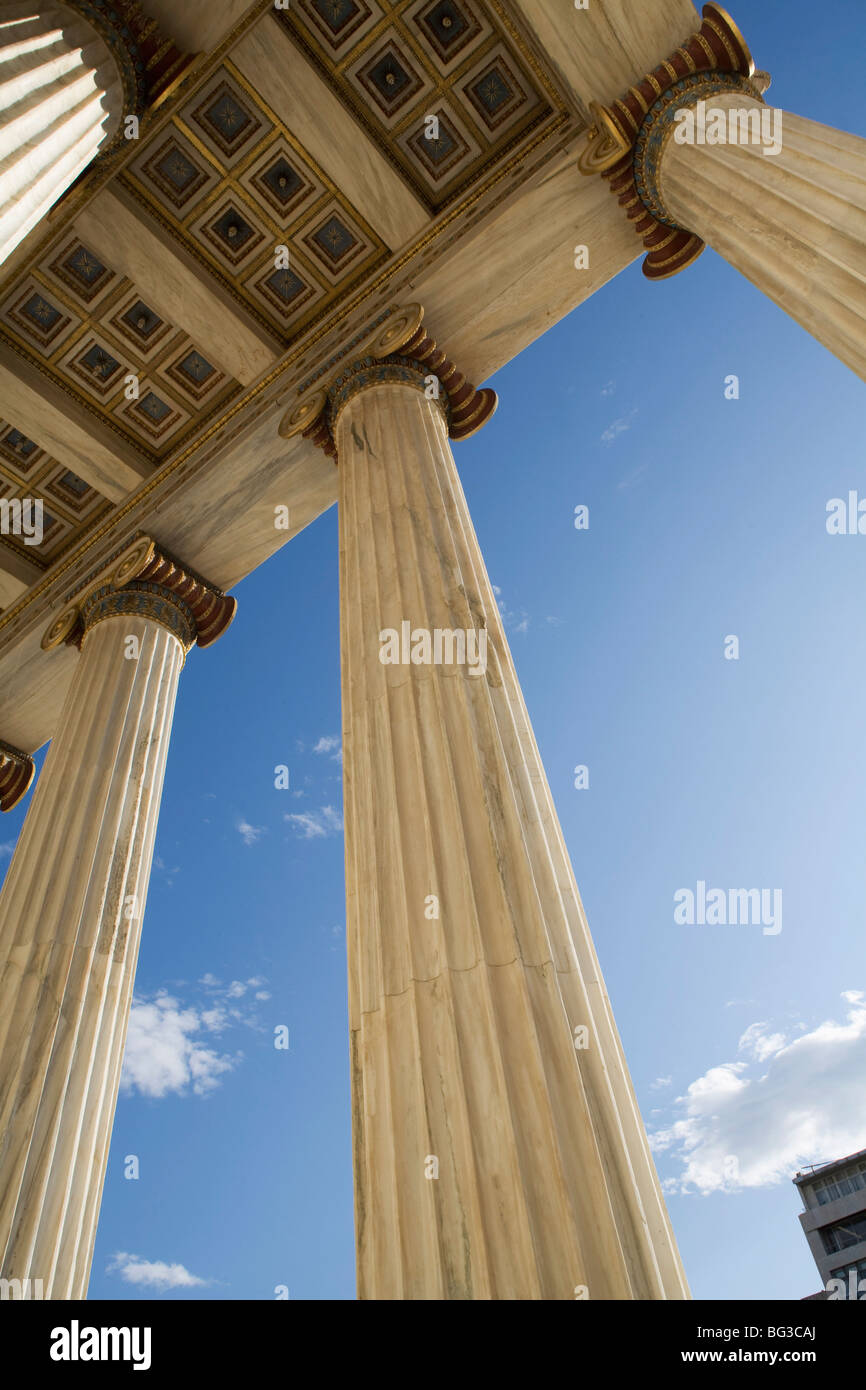 L'Accademia di Atene, Atene, Grecia, Europa Foto Stock