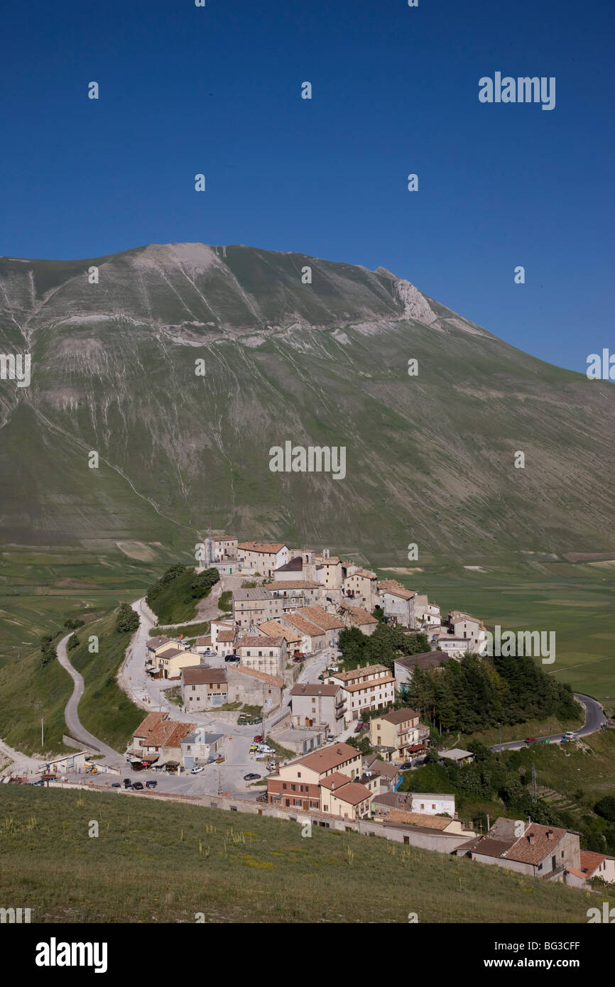 Castelluccio di Norcia, Norcia in Umbria, Italia, Europa Foto Stock