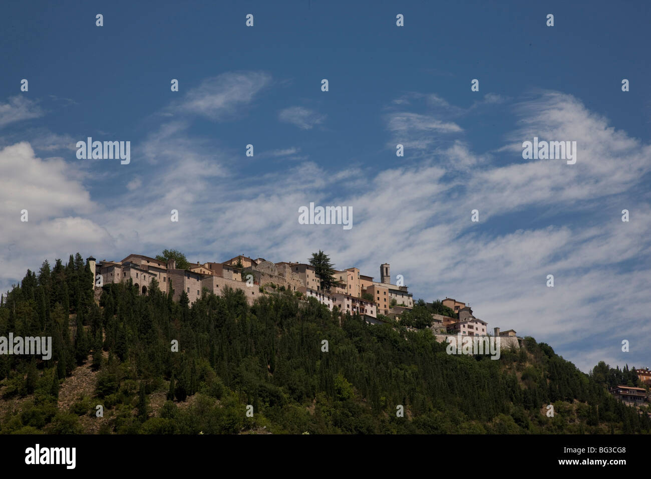 Cerreto di spoleto, Umbria, Italia, Europa Foto Stock