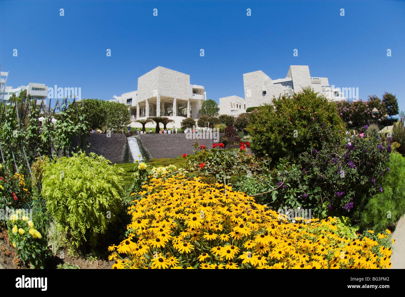 Il J. Paul Getty Center di Los Angeles, California, Stati Uniti d'America Foto Stock