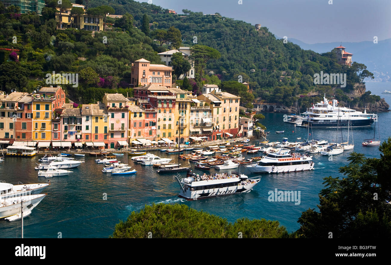 Portofino Liguria, Italia, Europa Foto Stock