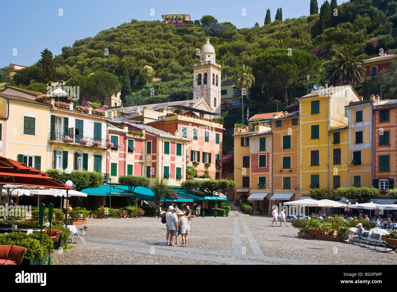 Portofino Liguria, Italia, Europa Foto Stock