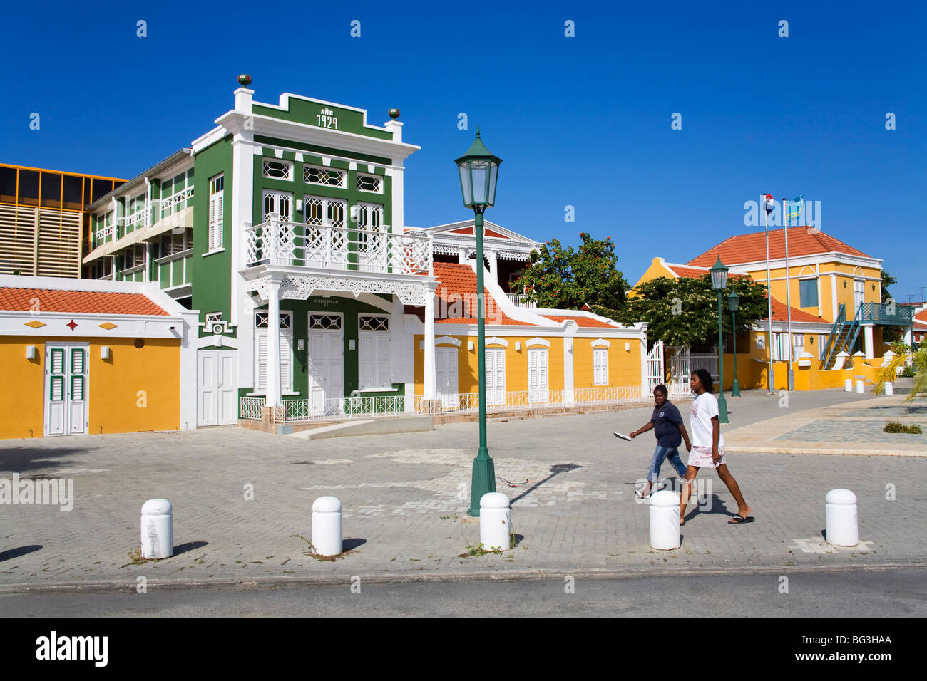 Museo di Storia della città di Oranjestad, Aruba, West Indies, dei Caraibi e America centrale Foto Stock