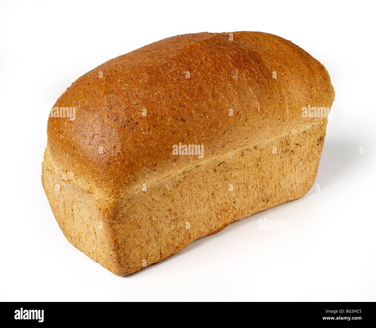 Tutto il grano focaccia Pullman Foto Stock