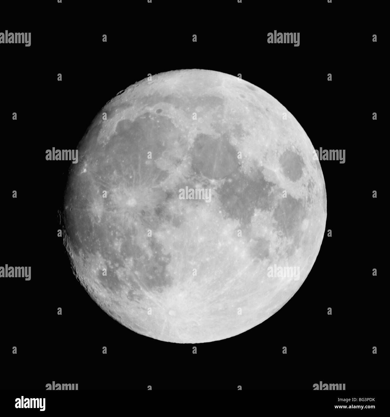 Luna piena Foto Stock