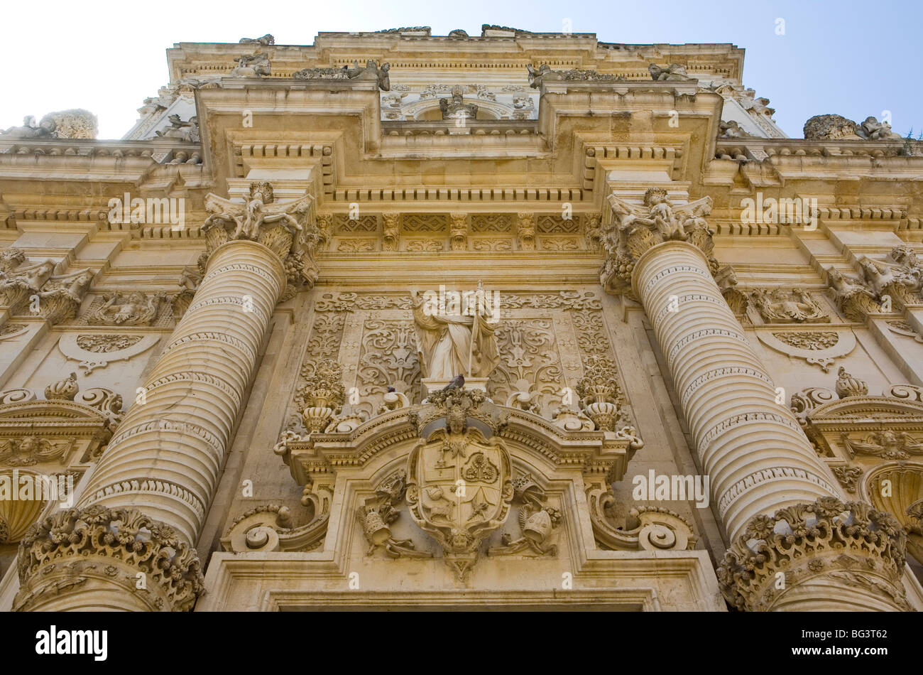 Santo Rosario cattedrale, Lecce e provincia di Lecce, Puglia, Italia, Europa Foto Stock