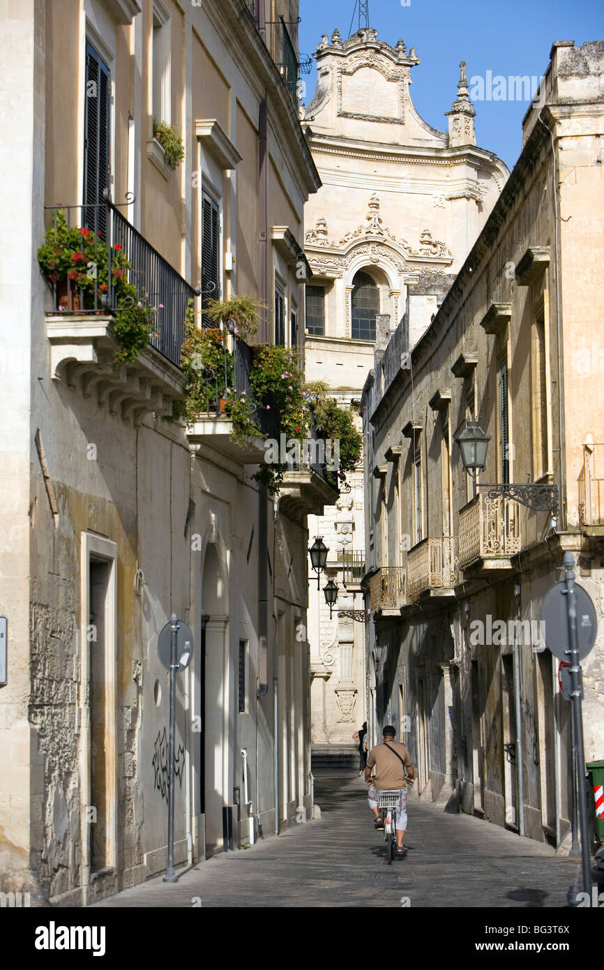 Città vecchia, Lecce e provincia di Lecce, Puglia, Italia, Europa Foto Stock