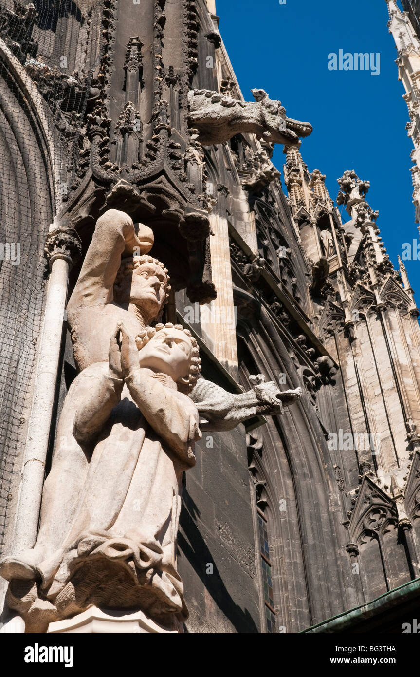 Stephansdom, Wien Österreich | Cattedrale di Santo Stefano a Vienna, in Austria Foto Stock