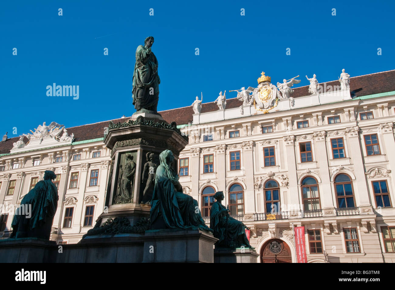 Hofburg, Wien Österreich | Hofburg di Vienna, Austria Foto Stock