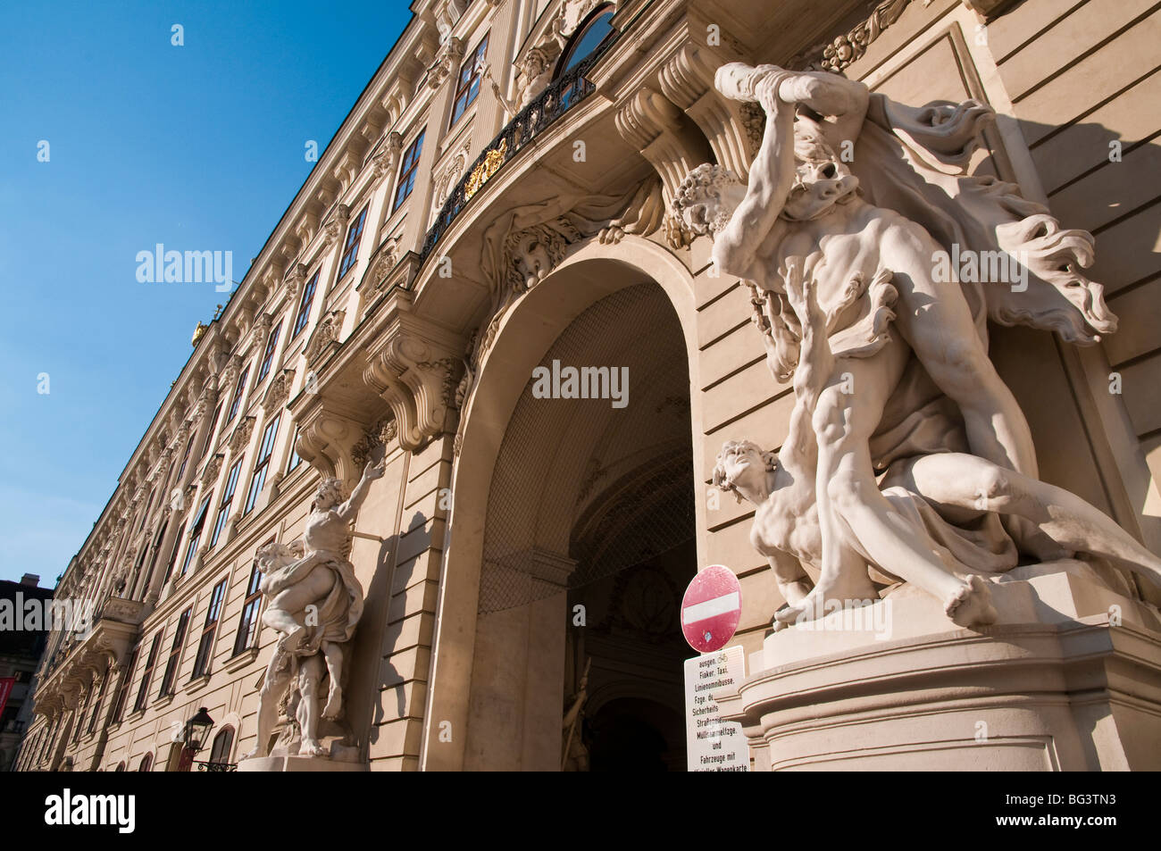 Hofburg, Wien Österreich | Hofburg di Vienna, Austria Foto Stock