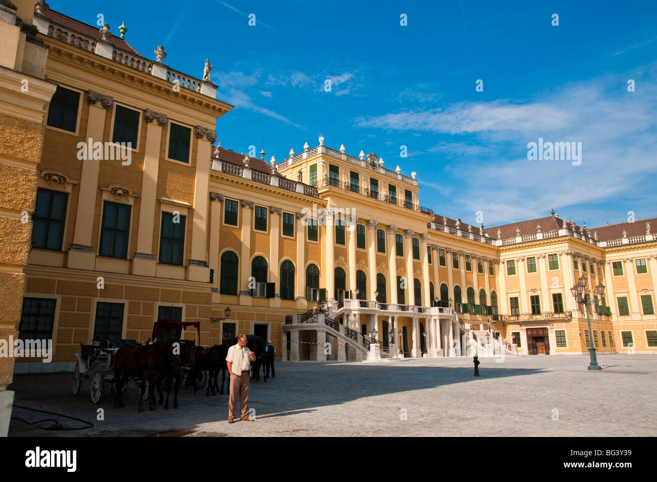 Schloss Schönbrunn, Wien Österreich | Palazzo di Schönbrunn , Vienna, Austria Foto Stock