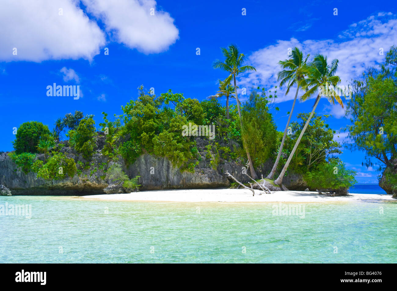 Rock Islands, Repubblica del Palau, Pacific Foto Stock