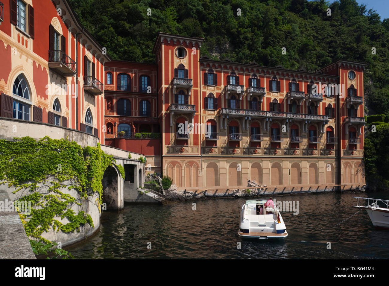 L'Italia, Lombardia, regione dei Laghi, il lago di Como e Cernobbio Grand Hotel Villa D'Este, Regina dell'edificio Pavillion Foto Stock