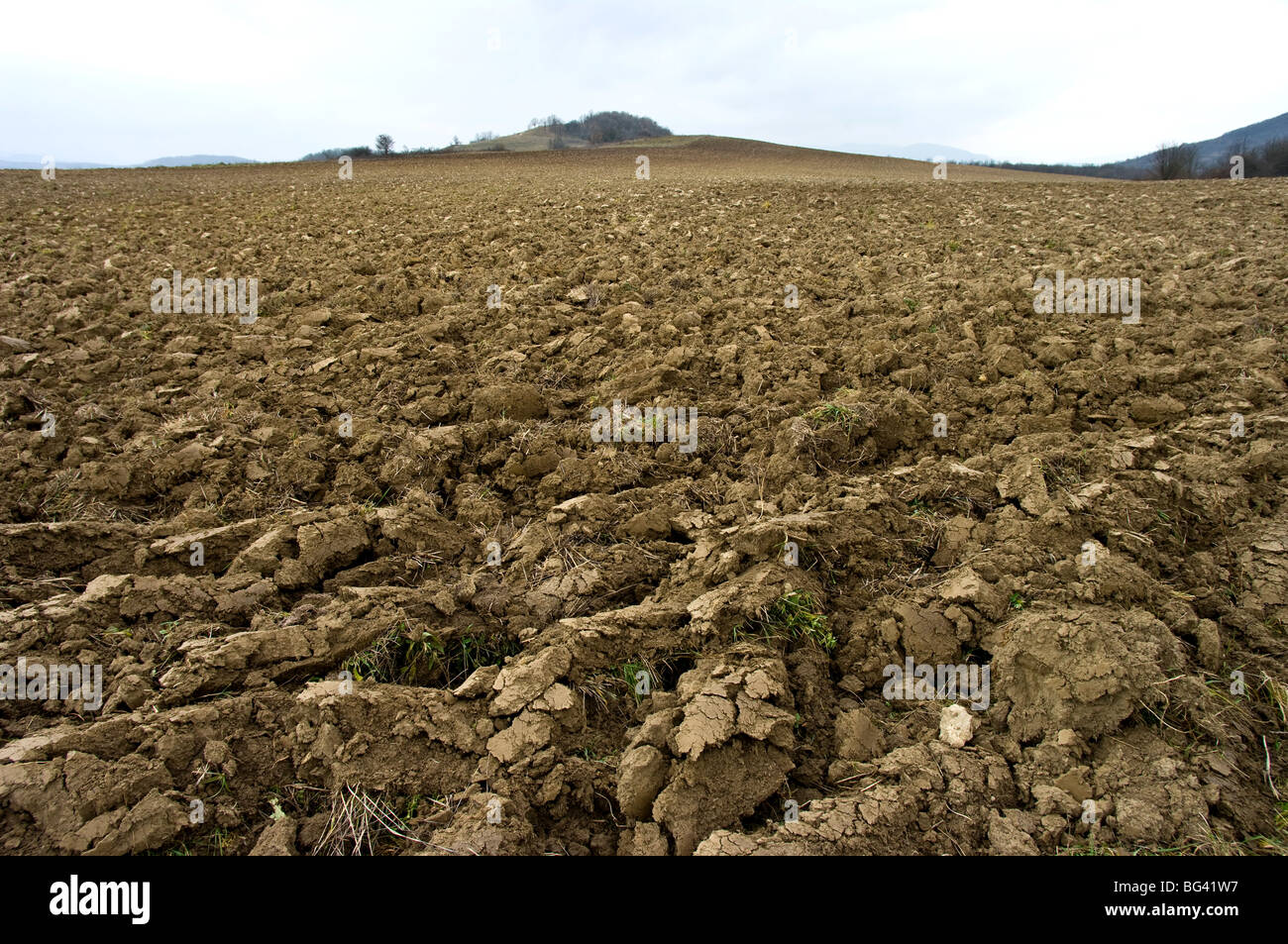 terreni a riposo Foto Stock