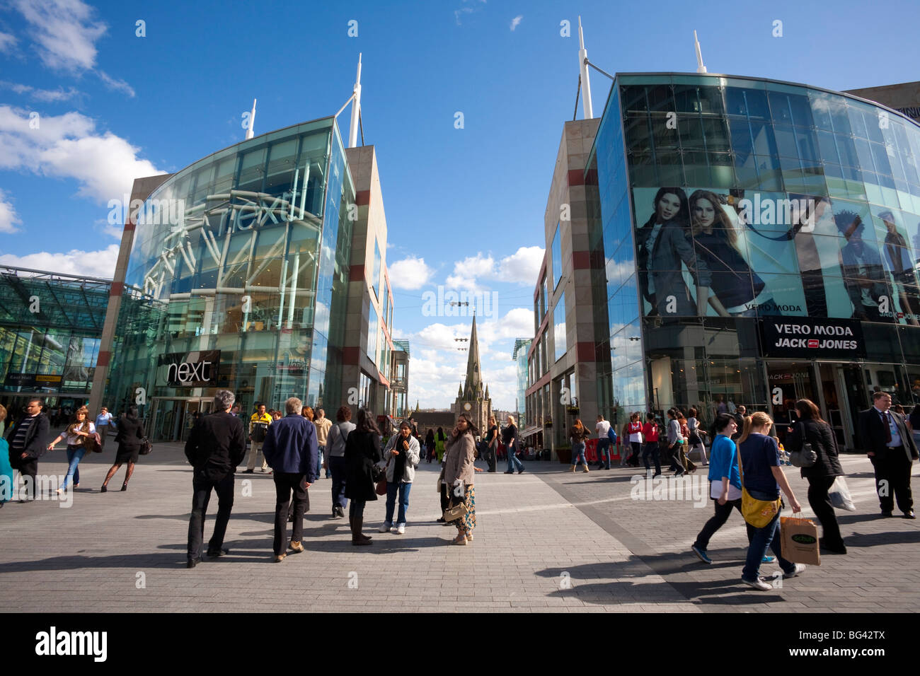 Bullring Shopping Centre, Birmingham, Inghilterra Foto Stock