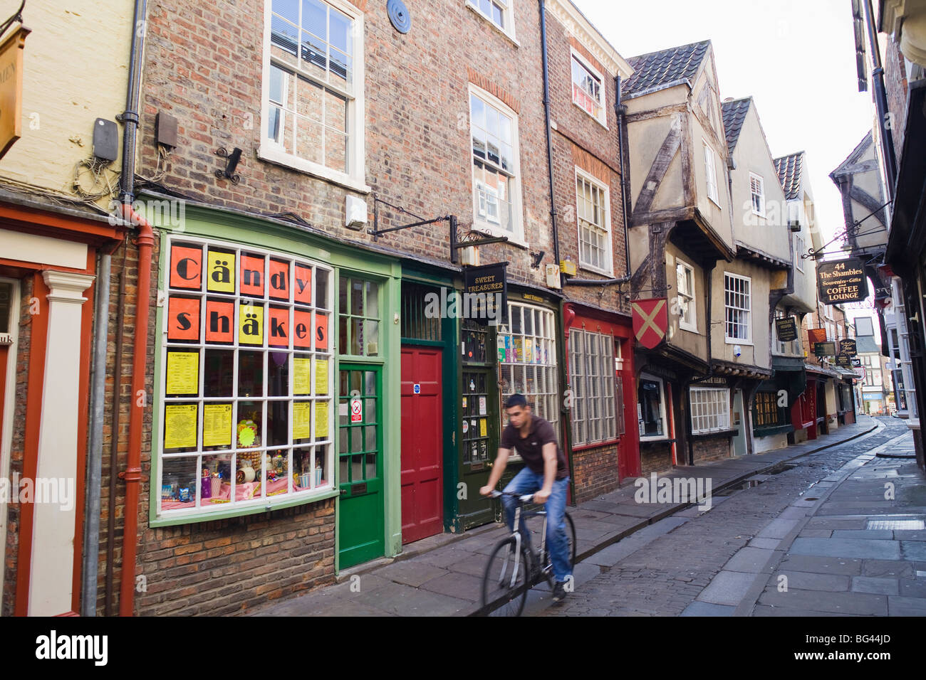 Inghilterra, nello Yorkshire, York, il caos Foto Stock