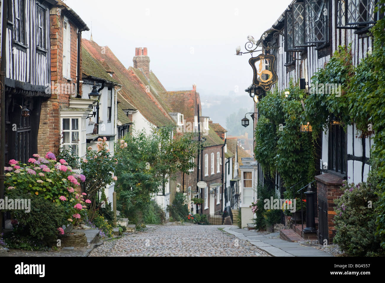 Inghilterra, East Sussex, segala, Mermaid Street Foto Stock