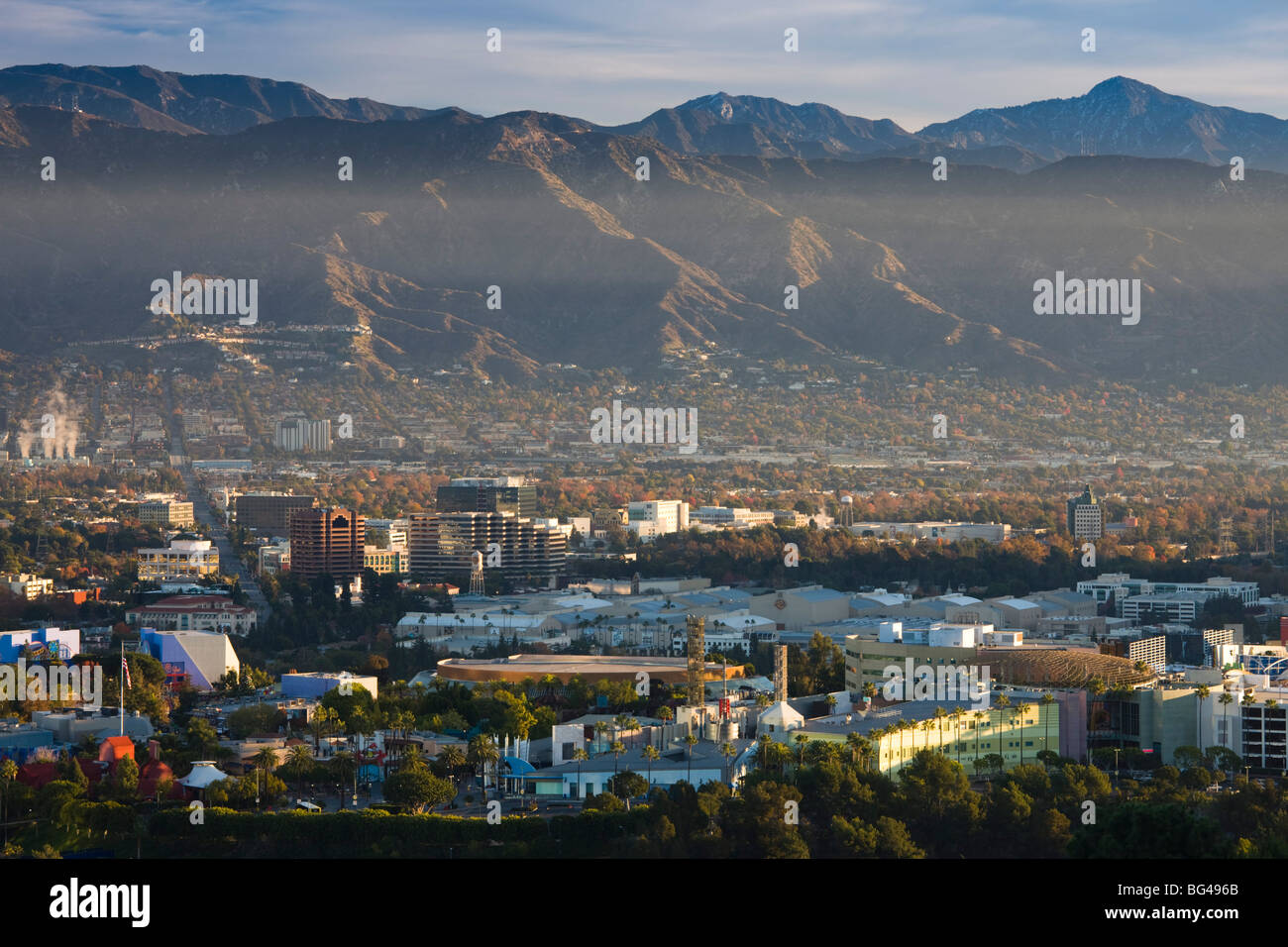 Stati Uniti, California, Los Angeles, San Fernando Valley, Città universale, mattina Foto Stock