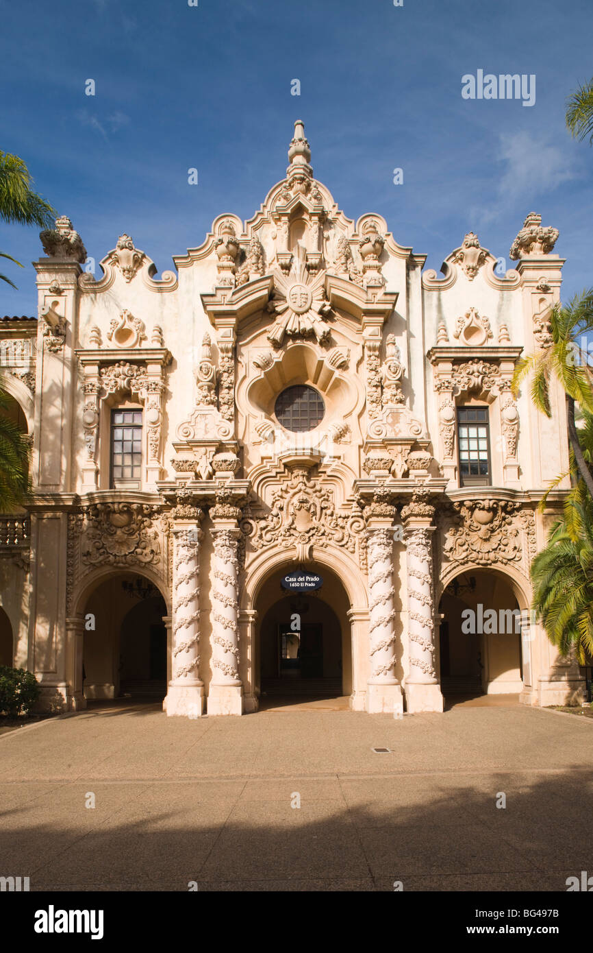 Stati Uniti, California, San Diego, Balboa Park, Casa del Prado Foto Stock
