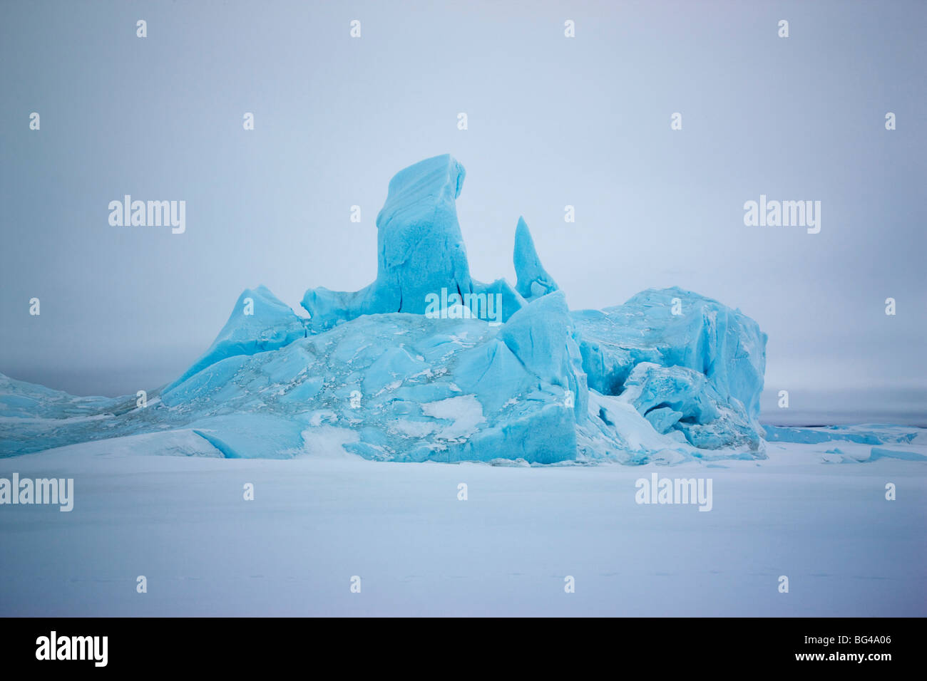 Iceberg, Snow Hill Island, Mare di Weddell, Antartide Foto Stock