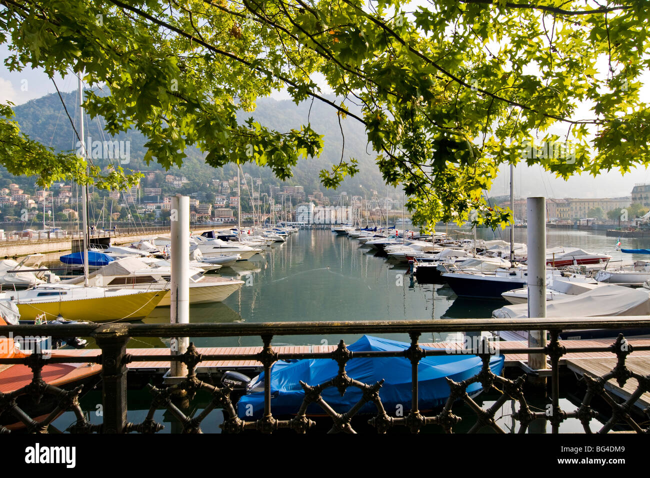 Paesaggio, Como, Italia Foto Stock