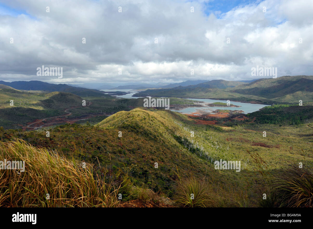 A sud la Nuova Caledonia vicino Yate Foto Stock