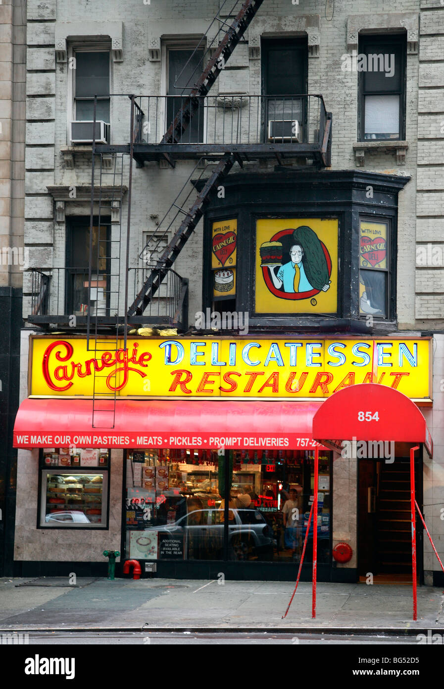 Delicatessen New York Foto Stock