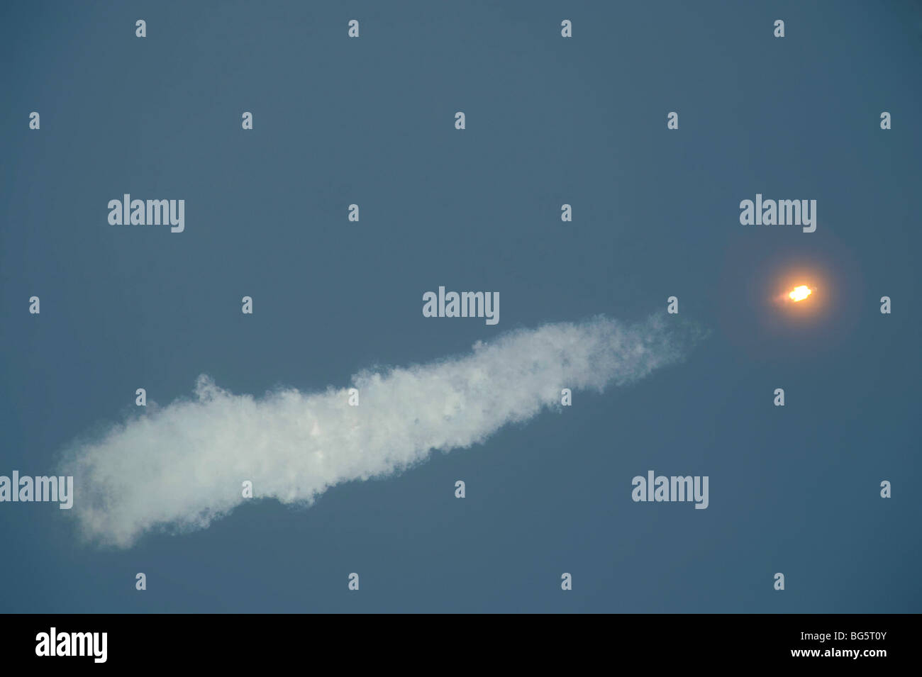 Soyuz TMA-16 caricamento verticale Foto Stock
