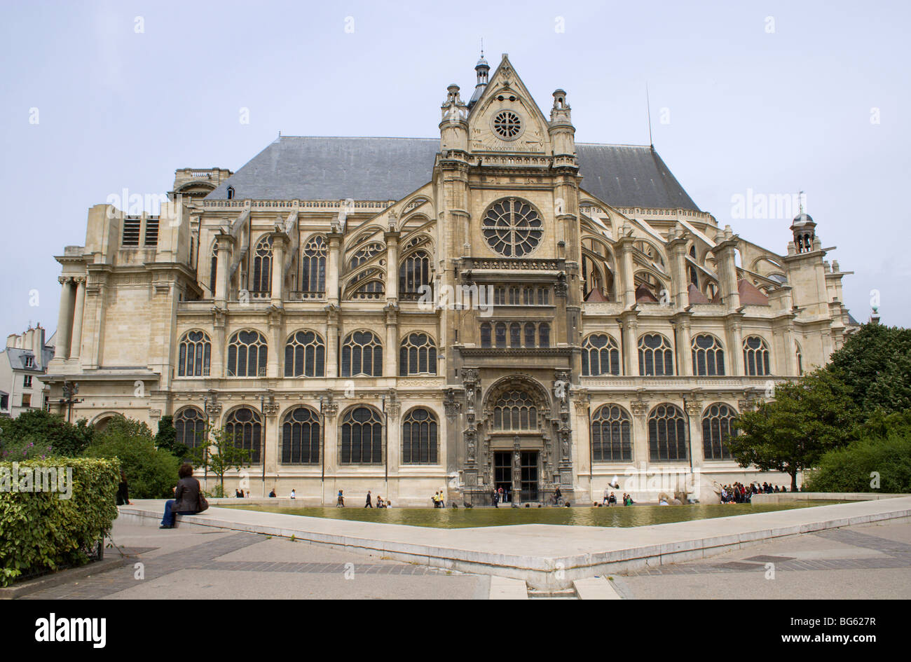 St. Eustache chiesa a Parigi Foto Stock