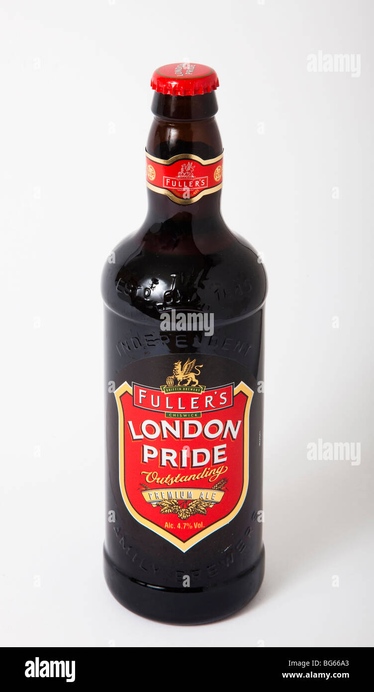 Bottiglia di gualchiere london pride bitter ale Foto Stock